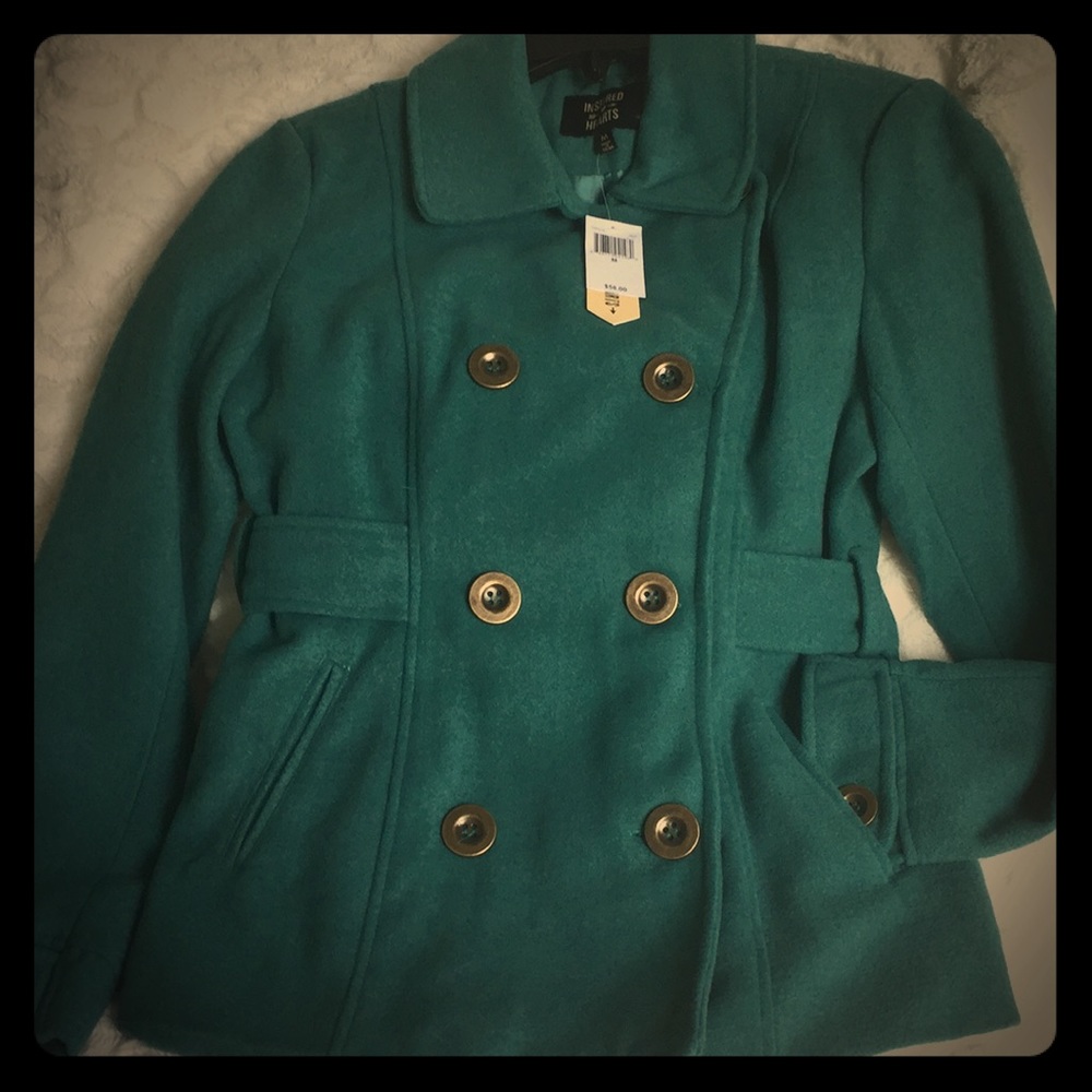 Inspired Hearts Peacoat